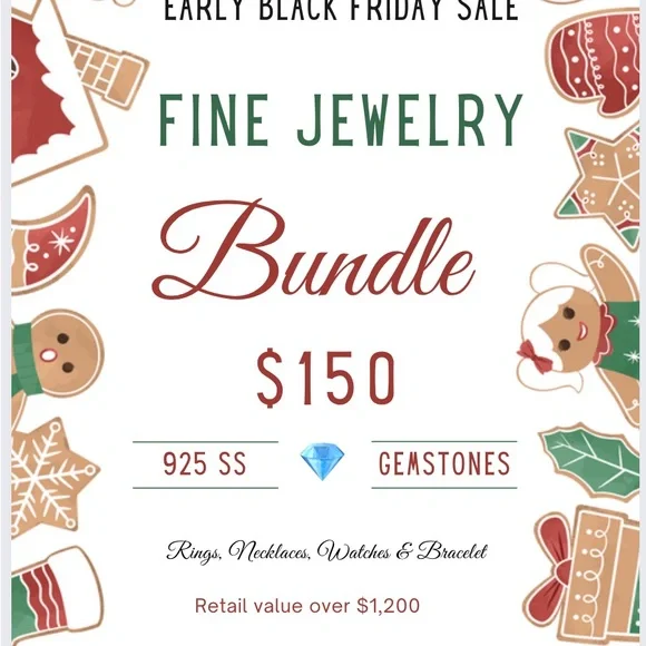 925 Sterling Silver Gemstone Jewelry Bundle, RTV over $1,200 🍁🍂🎄 - Picture 2 of 2